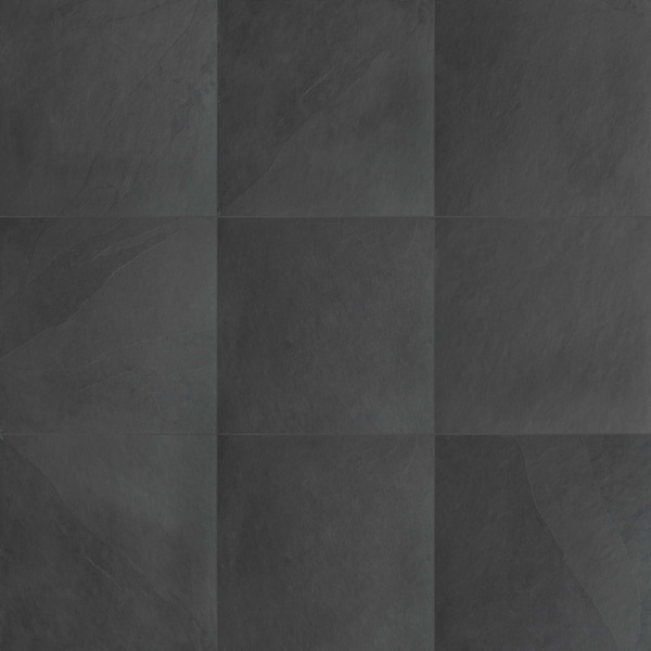 Msi Montauk Black 12 In. X 12 In. Honed Slate Floor And Wall Tile, 10PK ZOR-NS-0014 - main
